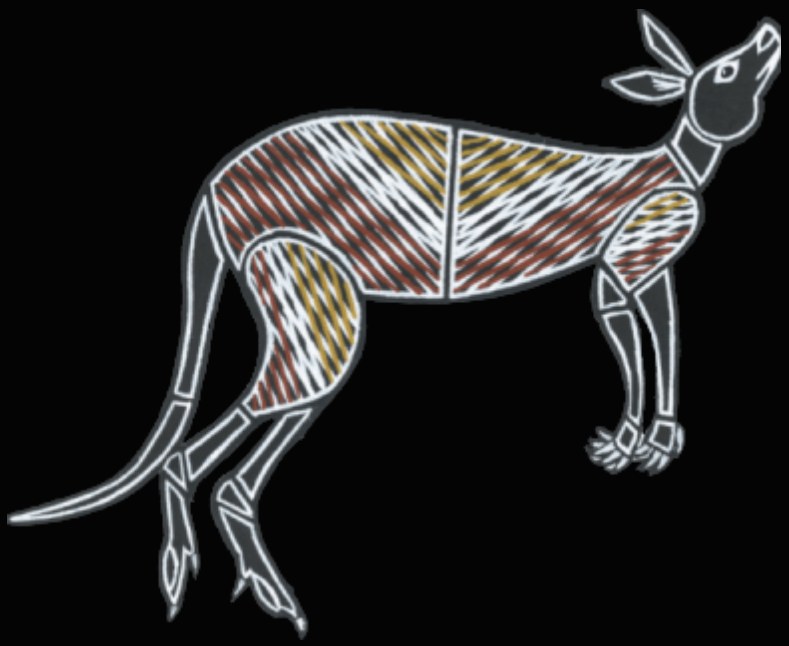 Kangaroo artwork